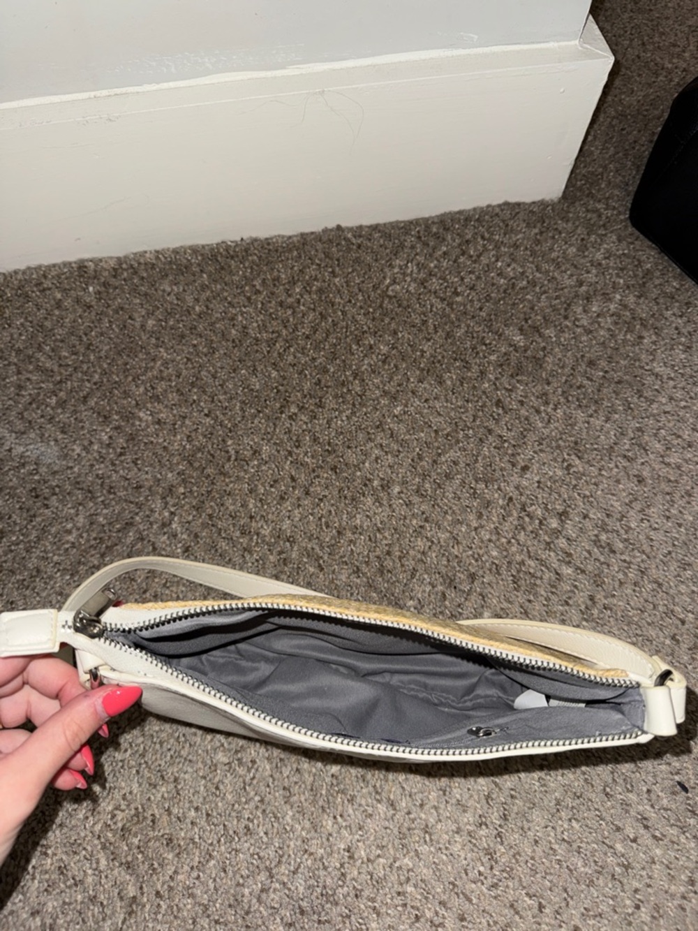 wild fable white and Natural Woven Shoulder Bag - Picture 4 of 5